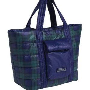 Vineyard Vines Reversible Quilted Puffer Tote